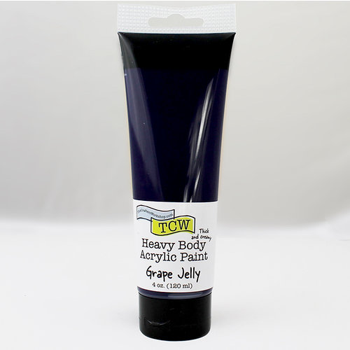 The Crafters Workshop - Heavy Body Paint - Grape Jelly - 4 Ounces