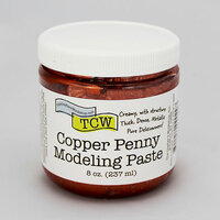 The Crafter's Workshop - Modeling Paste - Copper Penny - 8 Ounces