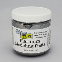 The Crafter's Workshop - Modeling Paste - Platinum - 8 Ounces