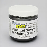 The Crafter's Workshop - Modeling Paste - Sterling Silver - 8 Ounces