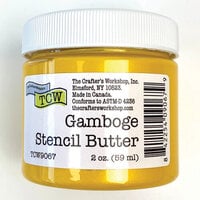 The Crafter's Workshop - Stencil Butter - Gamboge