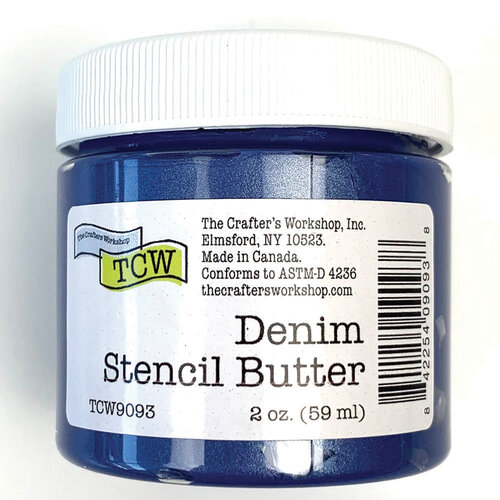 The Crafter's Workshop - Stencil Butter - Denim
