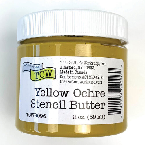 The Crafter's Workshop - Stencil Butter - Yellow Ochre