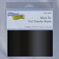 The Crafter's Workshop - Foil Transfer Sheets - Black Tie