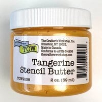 The Crafter's Workshop - Stencil Butter - Tangerine