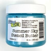 The Crafter's Workshop - Stencil Butter - Summer Sky