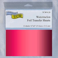 The Crafter's Workshop - Foil Transfer Sheets - Watermelon