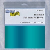 The Crafter's Workshop - Foil Transfer Sheets - Turquoise