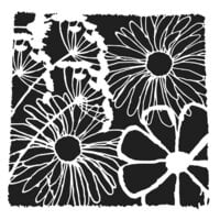 The Crafter's Workshop - 12 x 12 Stencils - Framed Flowers