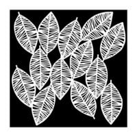 The Crafter's Workshop - 6 x 6 Stencils - Striped Leaves