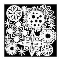 The Crafter's Workshop - 6 x 6 Stencils - Festive Flowers