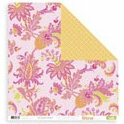 Collage Press - Doubletake - Double-Sided Paper - Citrus Collection - Citrus Paisley, CLEARANCE