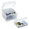 Storage Solutions - Photo Keeper - Clear Box with 6 Clear Photo Cases