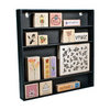 Advantus - Cropper Hopper - Stamp Shelf - Stamp Organization - Black