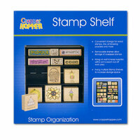 Cropper Hopper - Stamp Shelf - Stamp Organization