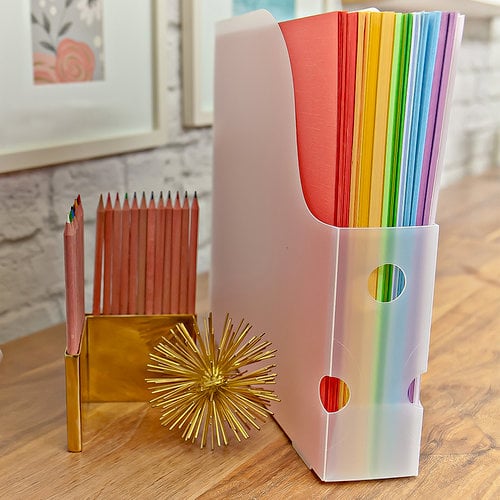 12x12 Paper Storage - DIY Vertical Organizer for Scrapbook Paper