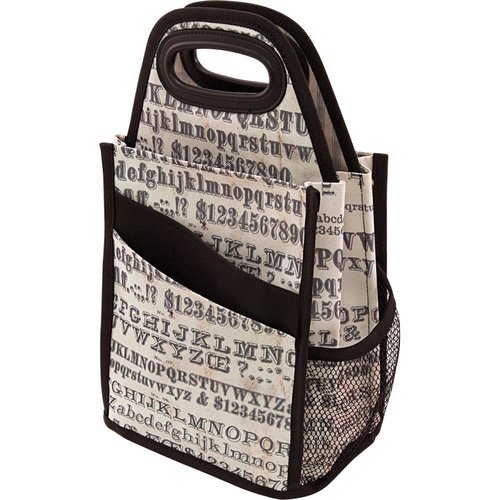 Advantus - Tim Holtz - Idea-ology Collection - Spinning Tote - Typography