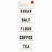 Cosmo Cricket - Be Clear Labels - Pantry
