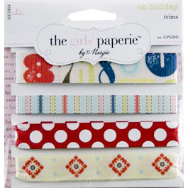The Girls Paperie - On Holiday Collection - Ribbon Trims - Travel