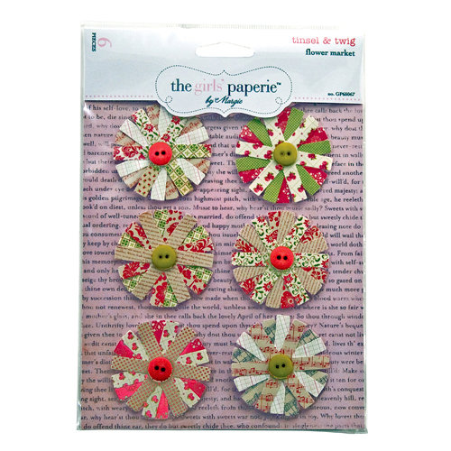 The Girls Paperie - Tinsel and Twig Collection - Christmas - Paper Flowers
