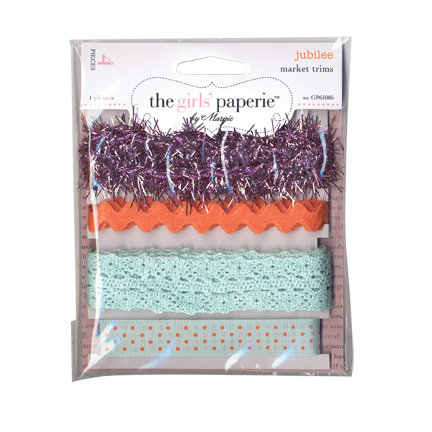 The Girls Paperie - Jubilee Collection - Ribbon Trims - Market