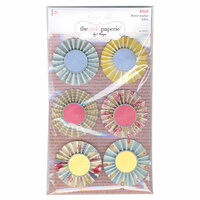 The Girls Paperie - Kitch Collection - Lollie Flowers with Glitter Accents