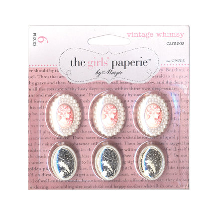 The Girls Paperie - Vintage Whimsy Collection - Cameos