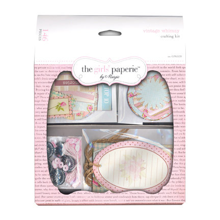 The Girls Paperie - Vintage Whimsy Collection - Crafting Embellishment Kit