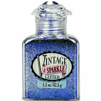 Advantus - Sulyn Industries - Vintage and Sparkle Glitter - Malibu Blue