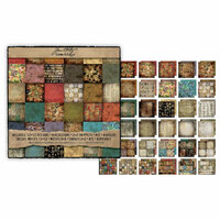 Advantus - Tim Holtz - Idea-ology Collection - 12 x 12 Paper Stack - Lost and Found