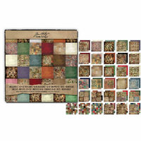 Advantus - Tim Holtz - Idea-ology Collection - 12 x 12 Paper Stash - Seasonal