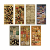 Advantus - Tim Holtz - Idea-ology Collection - Salvage Stickers - Lost and Found