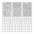 Advantus - Tim Holtz - Idea-ology Collection - Grungeboard - Grunge Alphabet Blocks