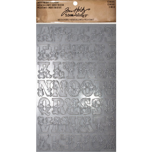 Tim Holtz - Idea-ology Collection - Industrious Stickers - Cirque