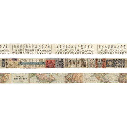 Advantus - Tim Holtz - Idea-ology Collection - Design Tape - Passport