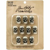 Advantus - Tim Holtz - Idea-ology Collection - Boneyard - Resin Skulls