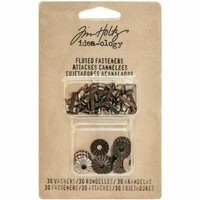 Advantus - Tim Holtz - Idea-ology Collection - Fluted Fasteners