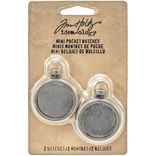 Advantus - Tim Holtz - Idea-ology Collection - Mini Pocket Watches