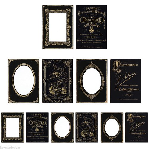 Advantus - Tim Holtz - Idea-ology Collection - Mini Cabinet Cards - Sophisticate