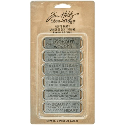 Idea-ology - Tim Holtz - Quote Bands
