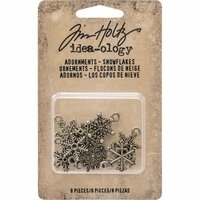 Advantus - Tim Holtz - Idea-ology Collection - Christmas - Adornments - Snowflakes
