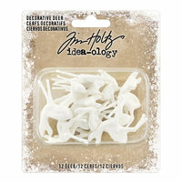 Advantus - Tim Holtz - Idea-ology Collection - Christmas - Decorative Deer