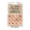 Advantus - Tim Holtz - Idea-ology Collection - Christmas - Alpha Dice - Red