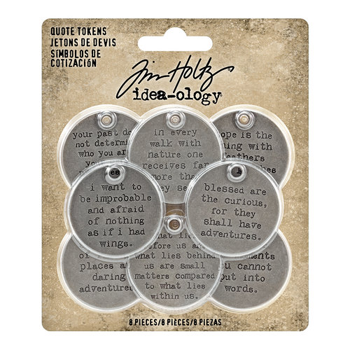 Idea-ology - Tim Holtz - Quote Tokens