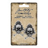 Idea-ology - Tim Holtz - Halloween - Adornments - Jolly Roger