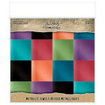 Tim Holtz Idea-ology 8x8 Metallic - Jewels