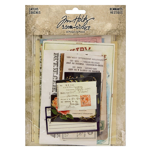 Idea-ology - Tim Holtz - Layers - Remnants