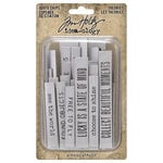 Idea-ology - Tim Holtz - Quote Chips - Theories