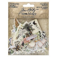 Idea-ology - Tim Holtz - Ephemera Snippets - Field Notes