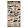 Idea-ology - Tim Holtz - Halloween - Sticker Book - Curiosities